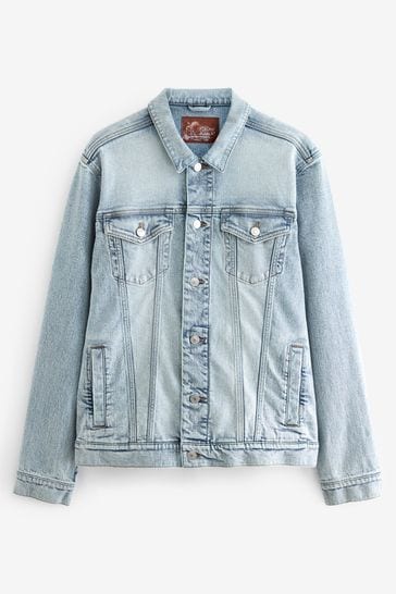 Buy Bleach Denim Jacket from Next Ireland