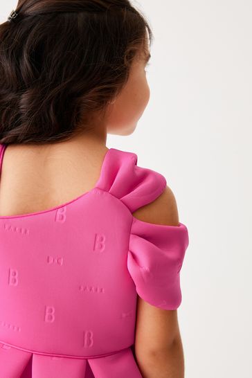 Buy Baker by Ted Baker Bow Shoulder Embossed Scuba Dress from Next Denmark