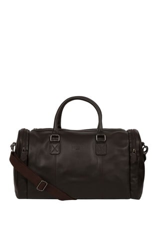 Cultured London Ocean Leather Holdall