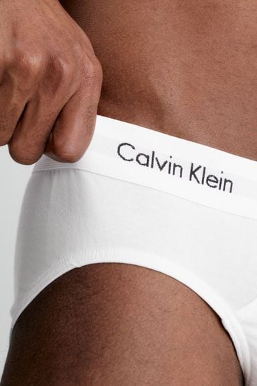 Calvin Klein Cotton Stretch Jockstrap 3-Pack White
