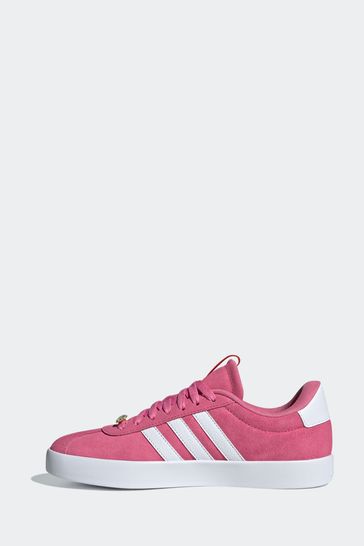 Bright pink deals adidas trainers