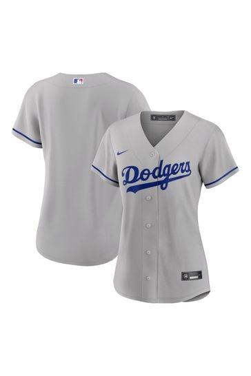 Los Angeles Dodgers Nike Official Replica Alternate Road Jersey - Mens