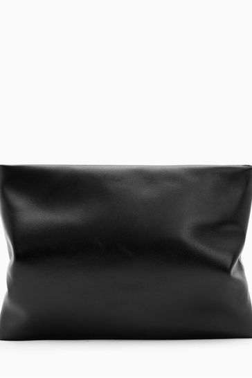 Buy AllSaints Bettina Clutch Black Bag from Next Luxembourg