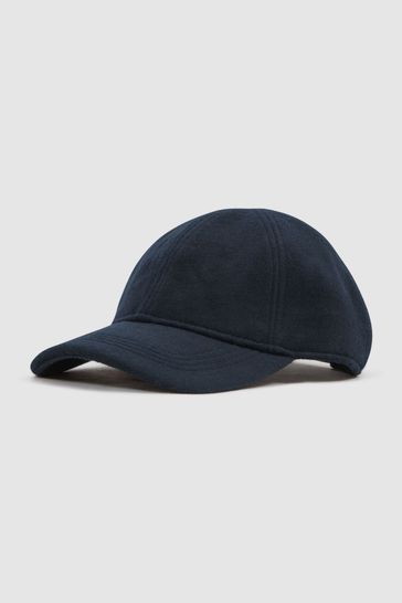 Navy wool cap sale