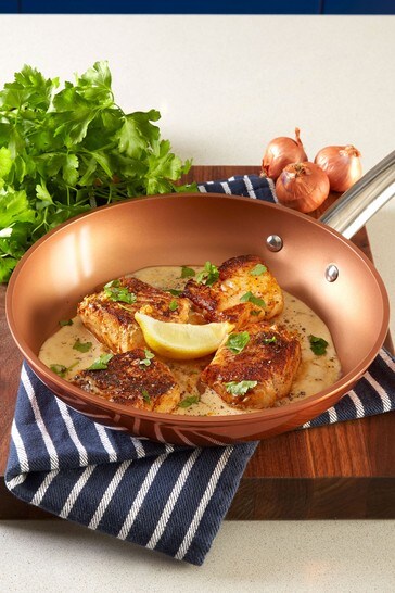Tower Copper Forged Frying Pan