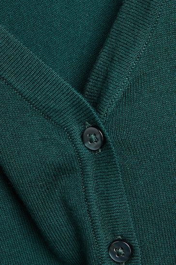 Green cardigan school shop
