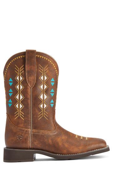 Ariat Delilah Cowboy Brown Boots