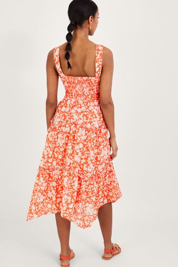 Monsoon hanky hotsell hem dress