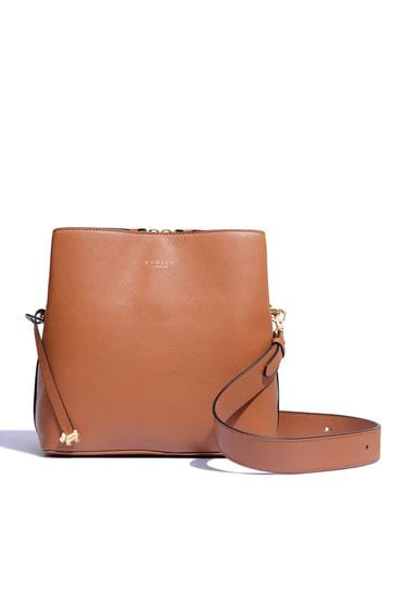 RADLEY London Medium Pockets Leather Crossbody Handbag - Blush