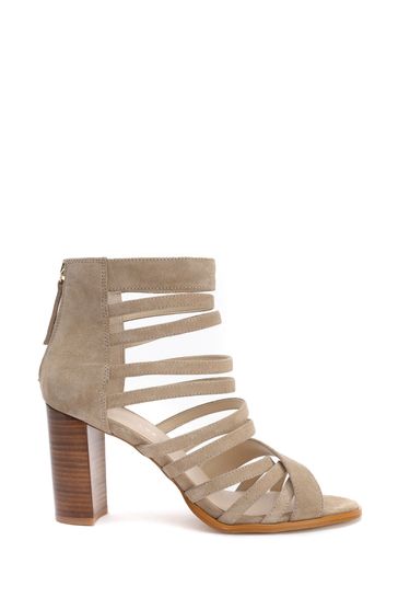 Buy Mint Velvet Neutral Freya Strappy Heels from Next Luxembourg