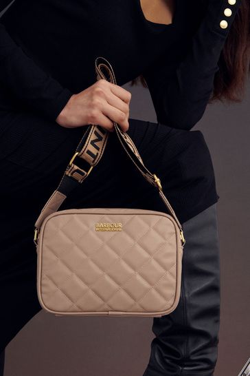 Barbour quilted bag on sale