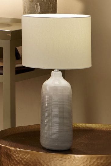 Blue ombre table sales lamp