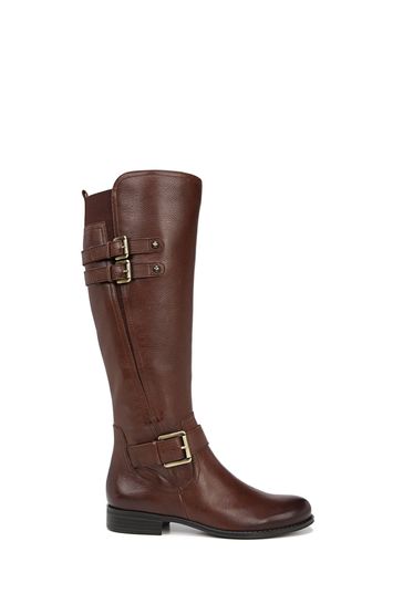 Naturalizer Jessie Knee Brown High Boots