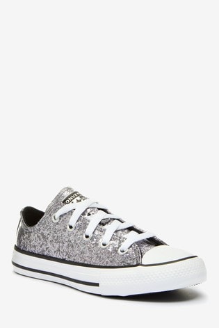 Buy Converse All Star Glitter Trainers 