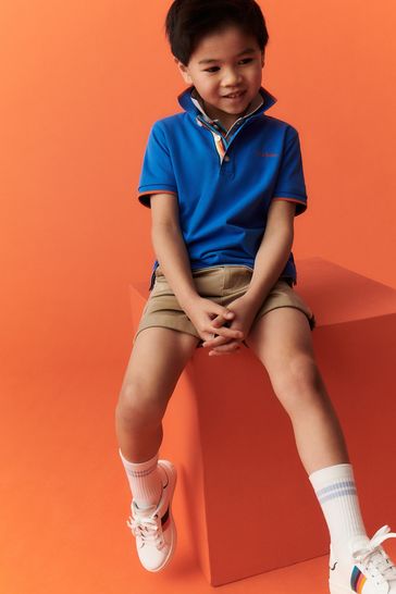 Paul Smith Junior Boys Short Sleeve Signature Polo Shirt