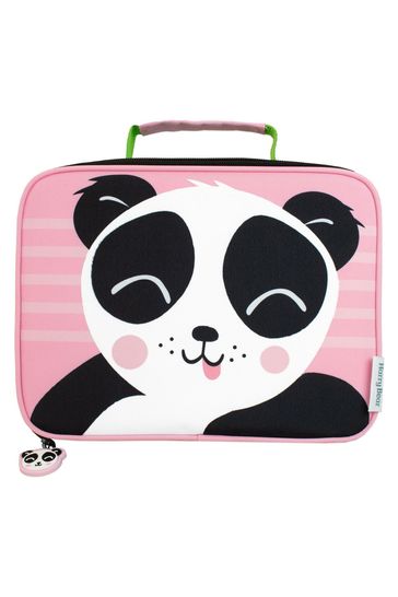 Harry Bear Pink Girls Panda Lunch Bag