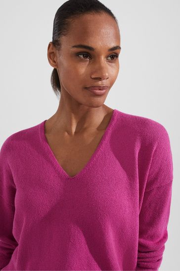 Hobbs pink jumper on sale
