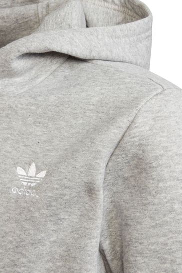 Adidas originals linear deals fleece overhead hoodie junior