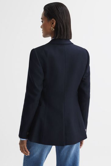 Ladies navy blazer petite cheap