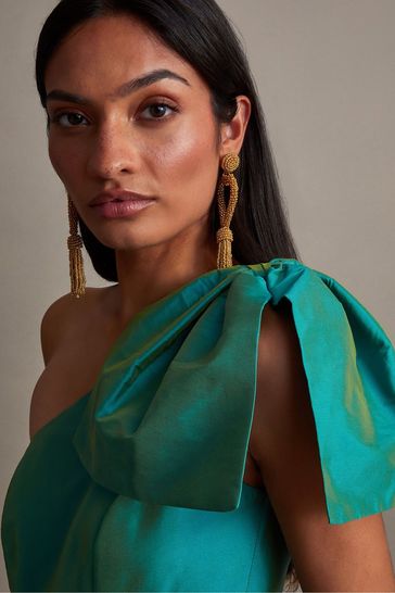 Monsoon one outlet shoulder dress