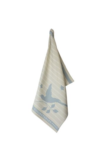 Cream Heritage Collectables Cobblestone Bird Tea Towel