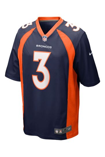 Denver broncos navy jersey outlet