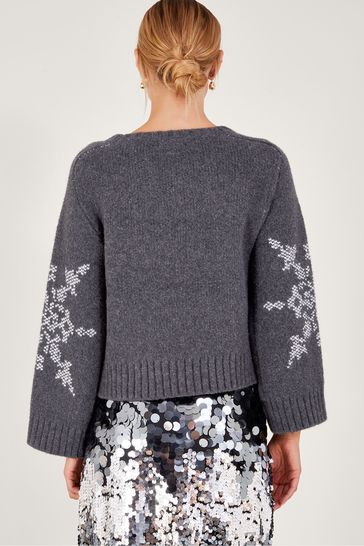 Next snowflake jumper outlet