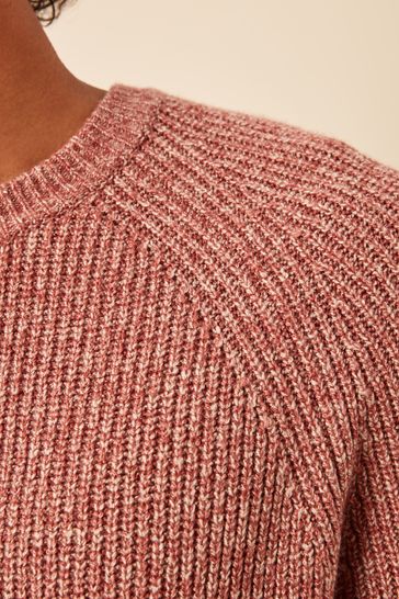 Knitted red clearance jumper