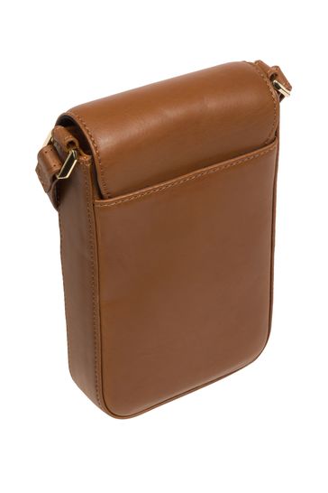 Buy Pure Luxuries London Selena Nappa Leather Cross Body Phone Bag