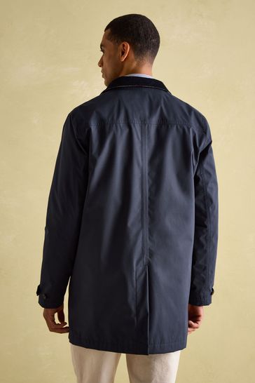 Joules navy raincoat top