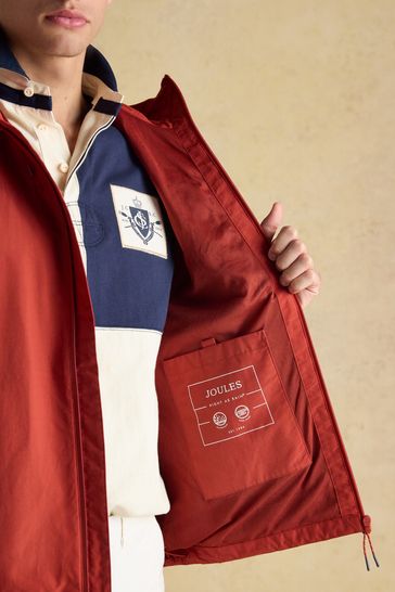Buy Joules Ayston Orange Lightweight Waterproof Coat from Next Bahrain