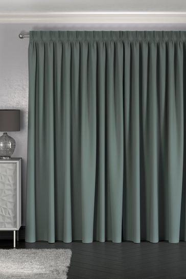 Buy Cotton Duck Egg Blue Made To Measure Curtains From Next Bahrain