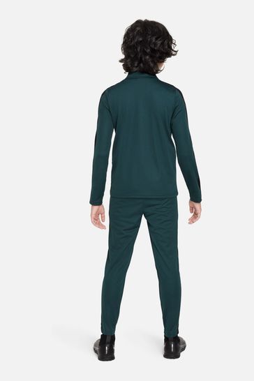 Nike dark hotsell green tracksuit