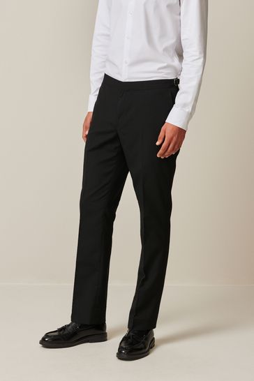Next black trouser suit shop