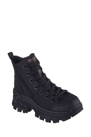 Buy Skechers Black Hi Ryze Crazy Stomper Womens Boots from Next