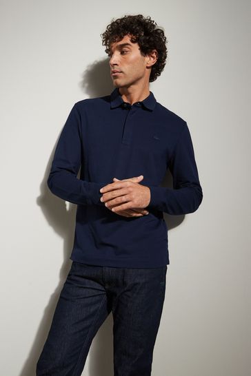 Lacoste Paris Long Sleeve Polo Shirt