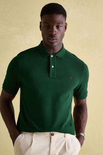 Buy Joules Woody Green Regular Fit Cotton Pique Polo Shirt from Next Bahrain