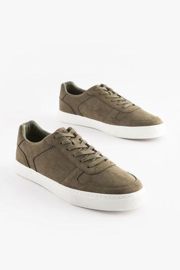 Green khaki trainers shop