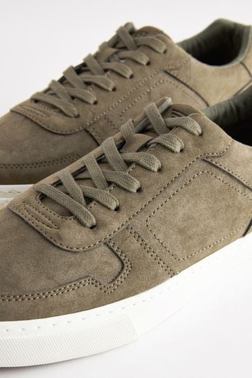 Green khaki trainers hotsell