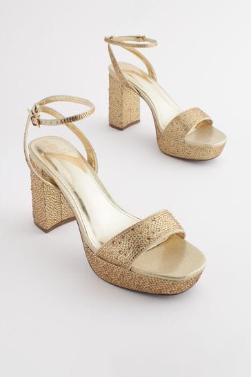 Comfortable bling hot sale sandals