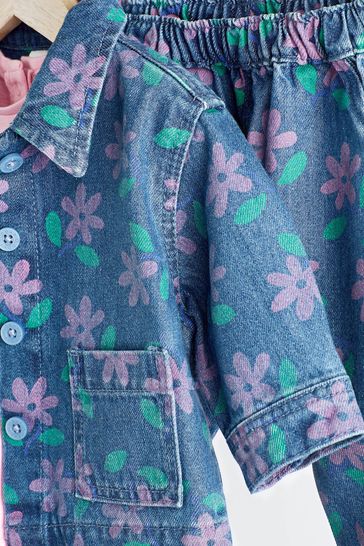 Girls floral jeans sale