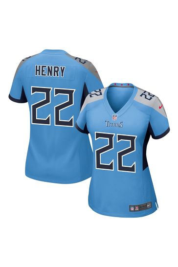 Buy Nike Blue NFL Tennessee Titans Alternate Game Jersey Derrick Henry Womens from Next Ireland
