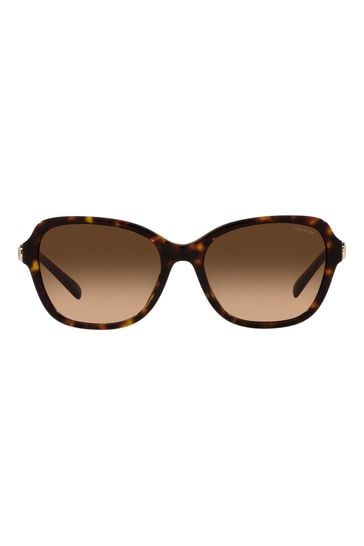 COACH Brown 0HC8349U Sunglasses