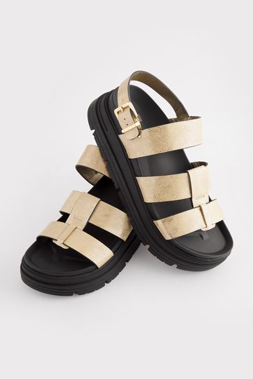 Chunky wide new arrivals fit sandals