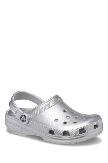 Womens metallic 2025 crocs
