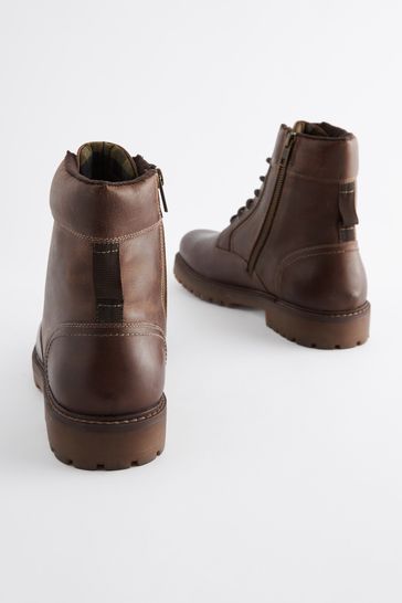 Next mens leather boots store