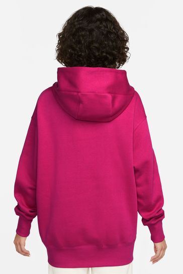 Hot pink cheap oversized hoodie
