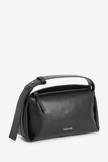 Black mini top bag