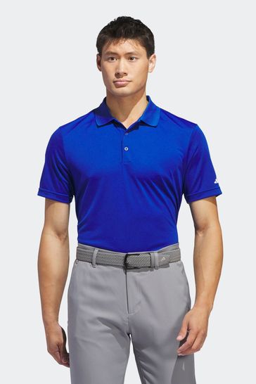 Polo negro Primegreen de Adidas Golf