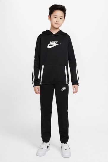 Nike Black Sportswear Poly Tracksuit